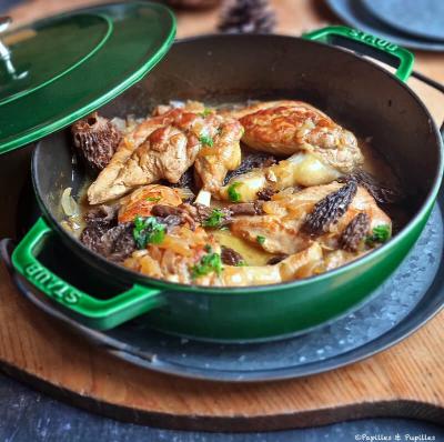 19 Mars : Pintade aux Morilles, Accompagnement de saison