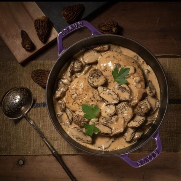 23 Mars : Plat signature FOOD&FLO®, Le Poulet aux Morilles