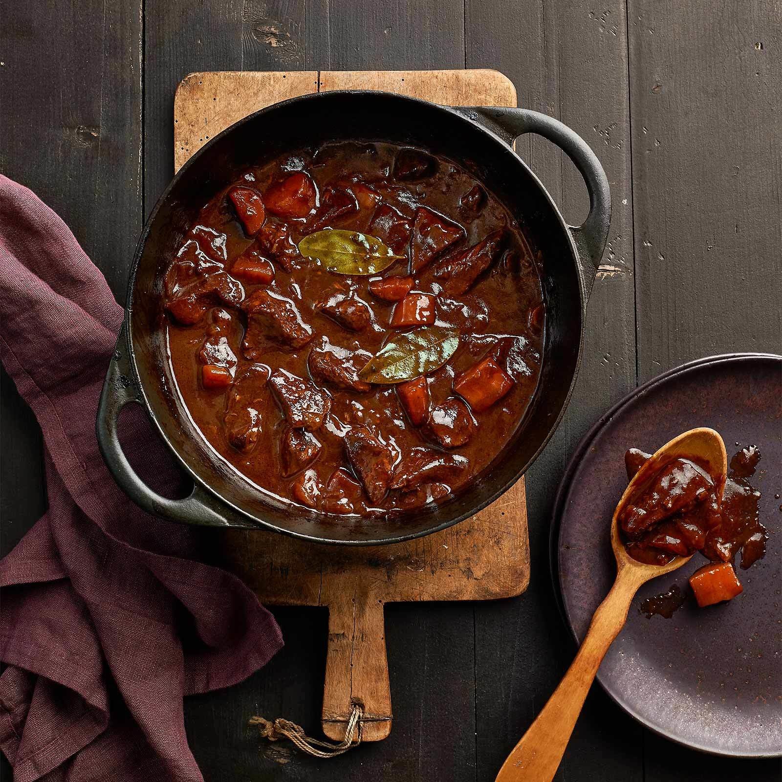 12 Déc : Bourguignon et purée Truffée